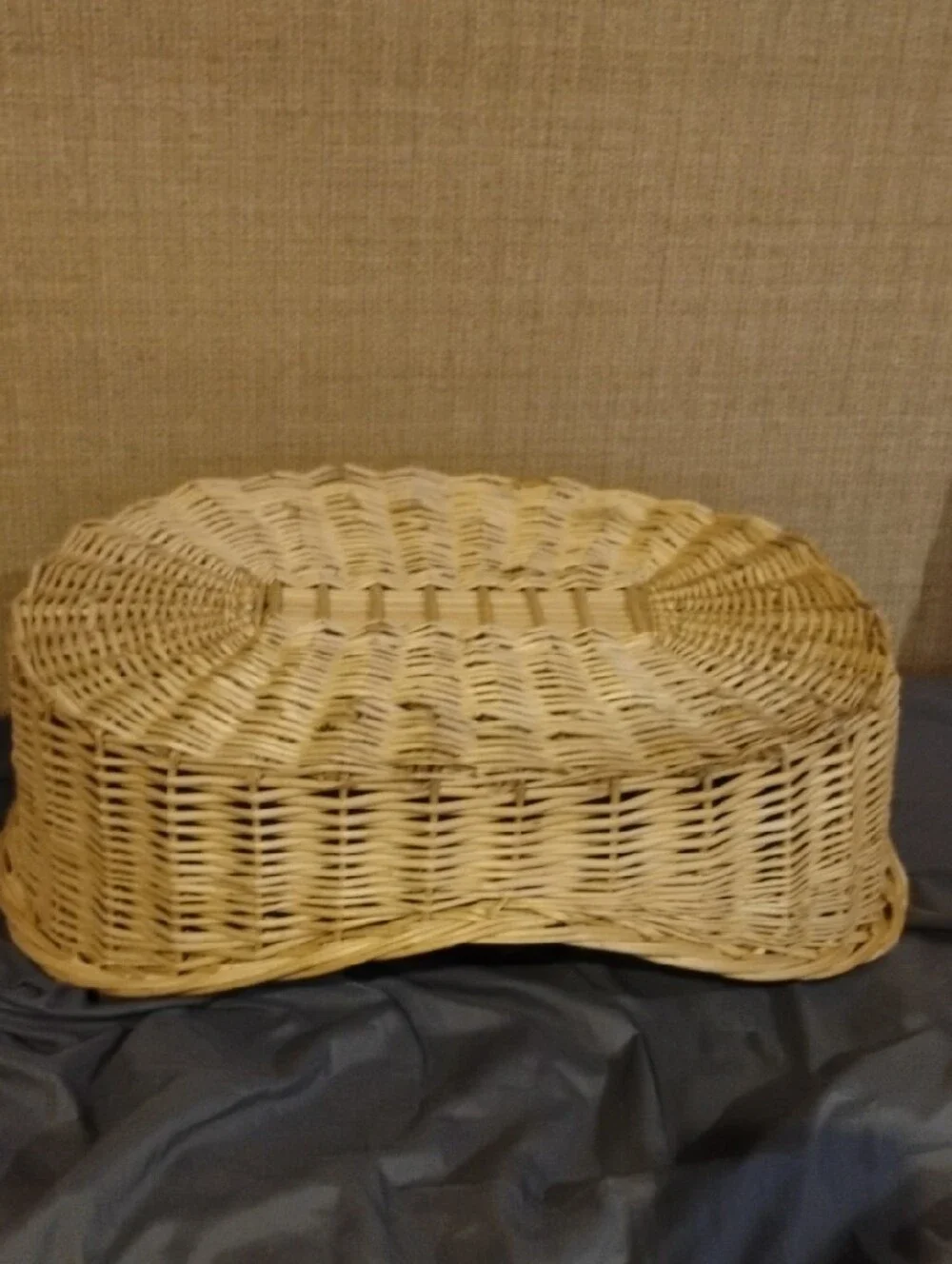 Woven Natural Rattan Pet Dog Cat Bed